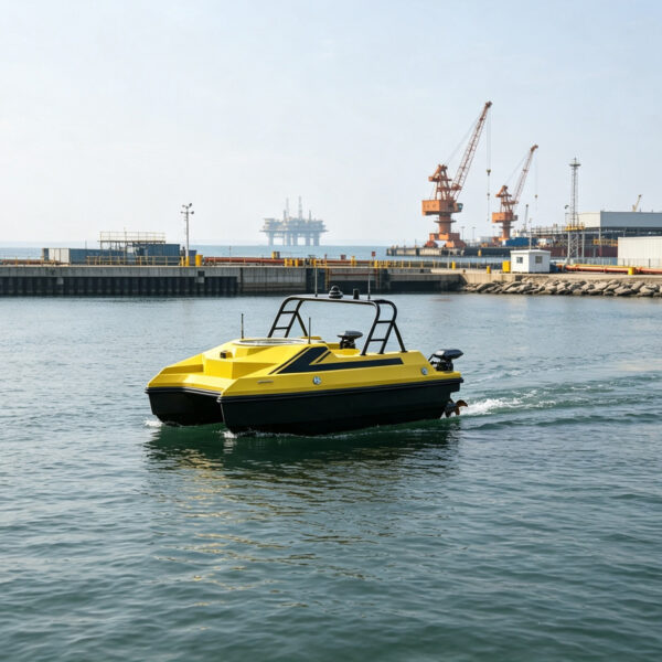 H040-Moonpool-Design-Offshore-Hydrographic-Survey-USV H040 Coastal Moon Pool Professional Multi-Sensor Survey USV