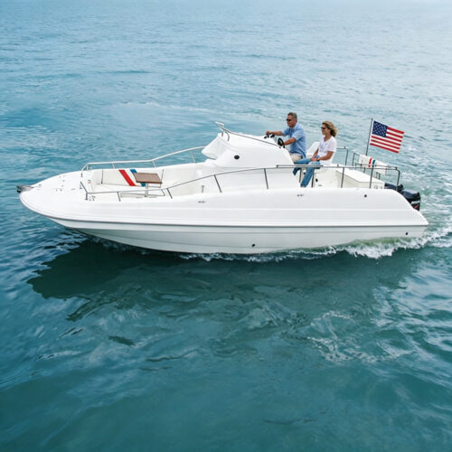 SP760 Shallow-V Center Console Stable Offshore Fishing Boat