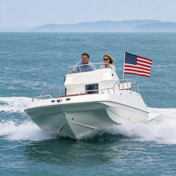 SP760 Shallow-V Center Console Stable Offshore Fishing Boat