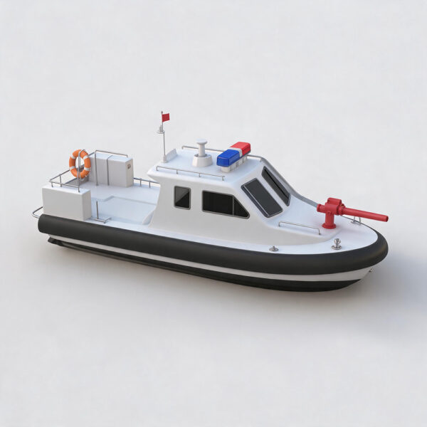SA04 Shipborne Dual-Mode Firefighting & Law Enforcement USV with Water Cannon