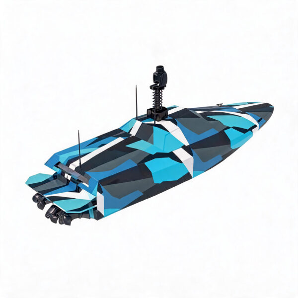 SA05 Intelligent Long-Range High-Speed Self-Righting Deterrence & Law Enforcement USV