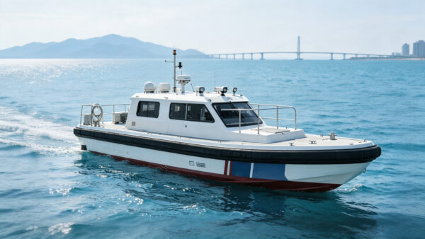 ST03 Large Rigid Inflatable Unsinkable Collision Resistant Work Boat