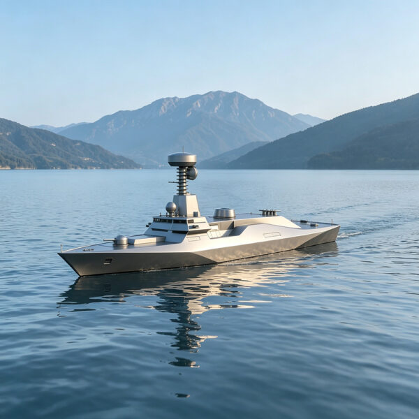 SU04 Semi-Submersible Stealth Dual-Draft USV