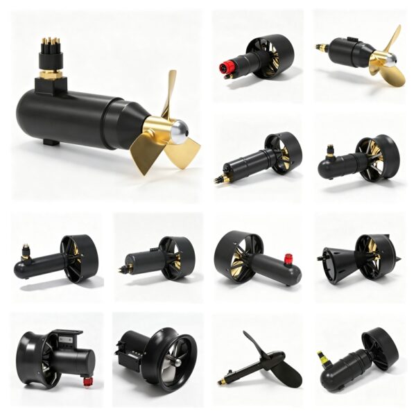 aw-2kgf-to-250kgf-bollard-pull-marine-thruster AW Series Industrial Underwater Propeller Thrusters